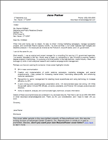 Cover Letter for PR/Marketing
