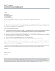 Cover Letter for a Software Engineer