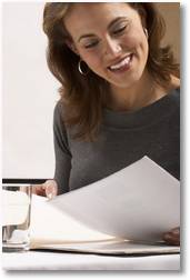 reviewing two page resume