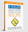 Four Quick Fixes for your Resume